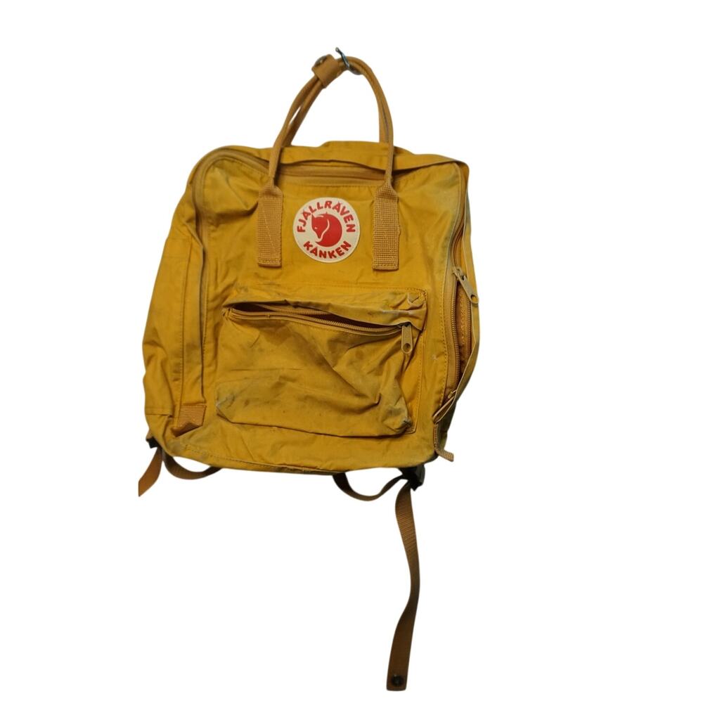 Vibrant Fjallraven Kanken Classic Backpack - Mustard Yellow